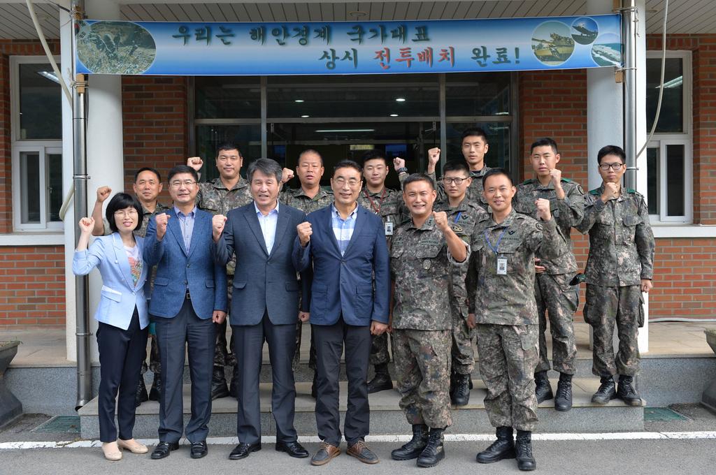 박영일 남해군수, 추석 맞아 지역 사회복지시설과군경 위문